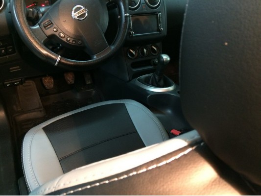 Авточехлы на Nissan Qashqai J10 Авточехлы на Nissan Qashqai J10