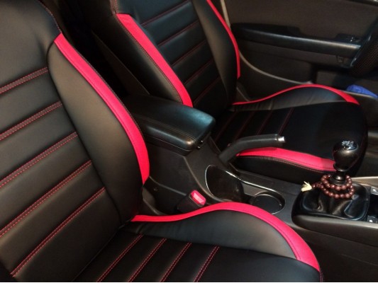 Каркасные авточехлы на KIA Cerato Koup