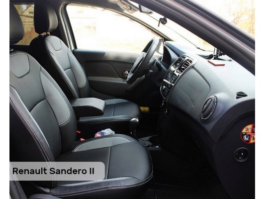 Каркасные авточехлы на Renault Sandero Stepway 2 Каркасные авточехлы на Renault Sandero Stepway 2