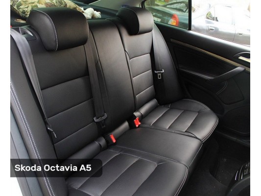 Каркасные авточехлы на Skoda Octavia A5 Каркасные авточехлы на Skoda Octavia A5